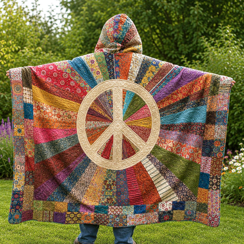 Peaceful Spirit Quilted Hooded Blanket TZL0TV017