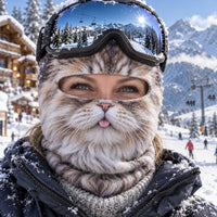 Persian Powder Puff Funny Ski Mask TZL0PT0444