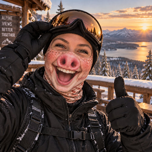 Ski Now Regret Later Funny Ski Mask NCU0TZL06
