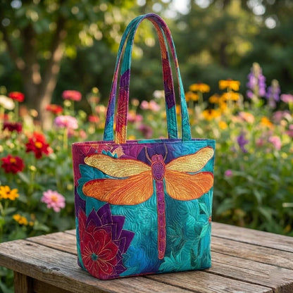 Prism Bag Quilted Zipper Tote Bag SN0K008