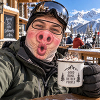 Pucker Pig Funny Ski Mask TZL0DV225