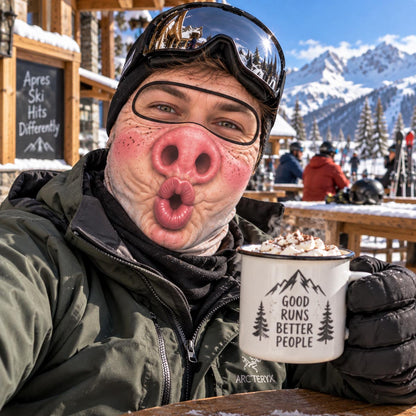 Ski Now Regret Later Funny Ski Mask NCU0TZL06