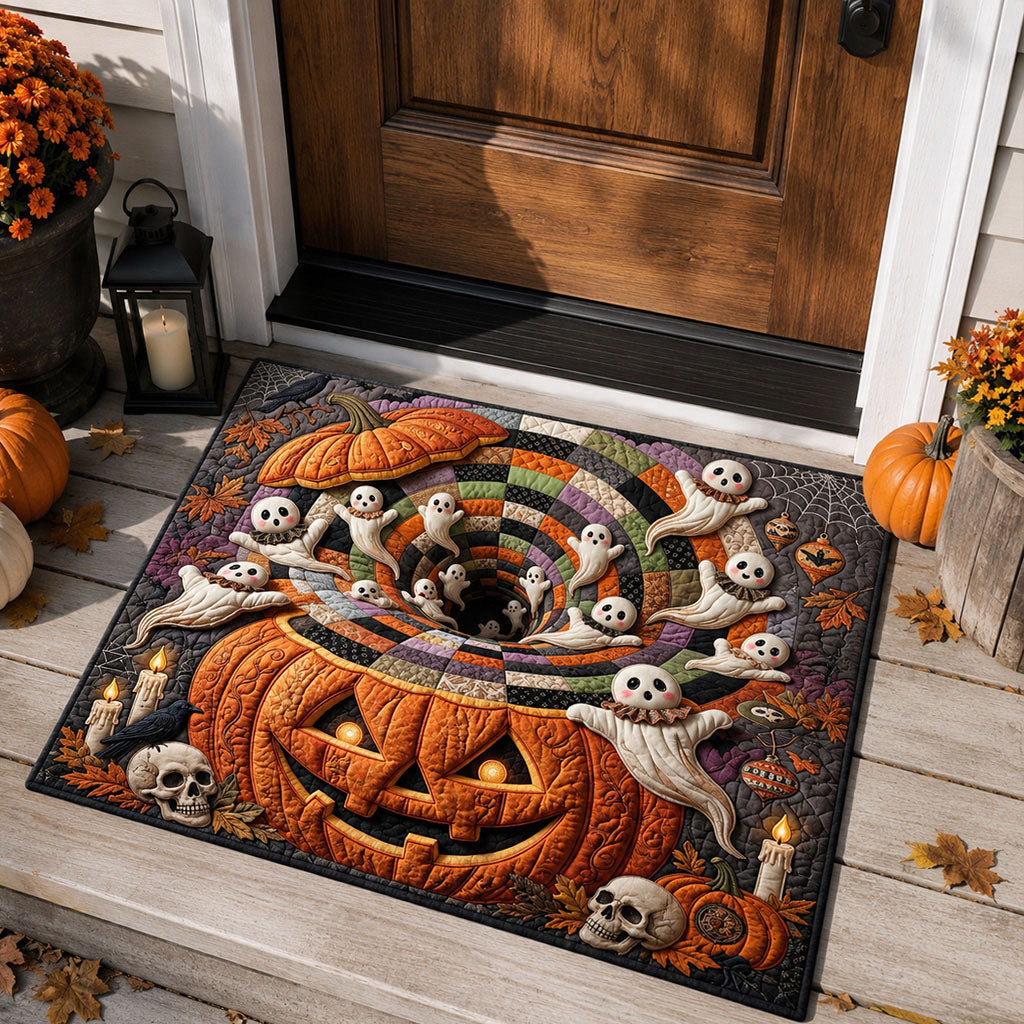 Pumpkin Cemetery Nights Doormat NCU0PT11888
