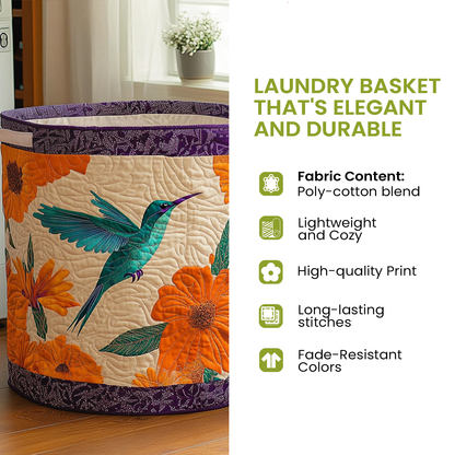 Chapter Corner Quilted Laundry Basket NCU0NNT1120