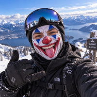 Red Nose Clown Funny Ski Mask TZL0DV241
