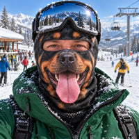 Rottie Slope Boss Funny Ski Mask TZL0PT0463
