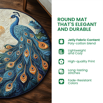 Ancestral Spirit Quilted Round Mat NCU0NT11815