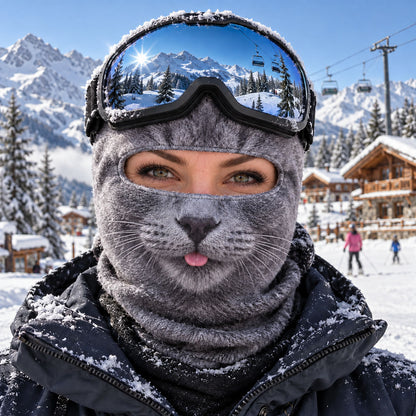 The Ski Kitty Collection Funny Ski Mask NCU0TZL012