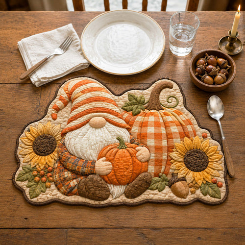 Rustic Harvest Custom Shape Quilted Placemat SN0TD005