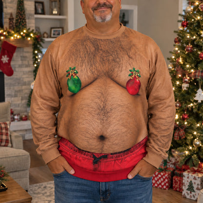 Santa Bod Personalized Ugly Sweatshirt TZL0TV071