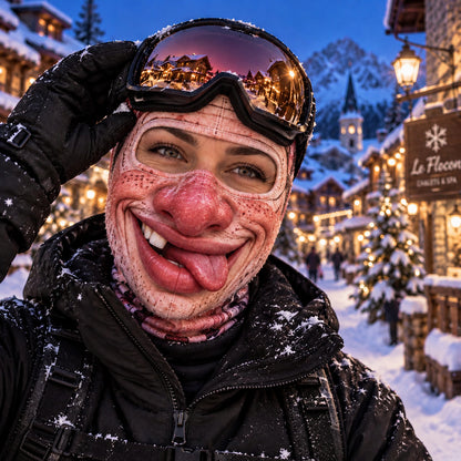Ski Now Regret Later Funny Ski Mask NCU0TZL06