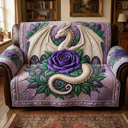 Shadow Dragon Quilted Sofa Cover NCU0TD2589
