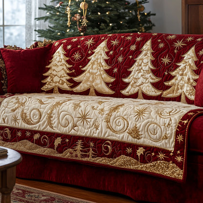 Silent Forest Quilted Sofa Cover NCU0DK10801