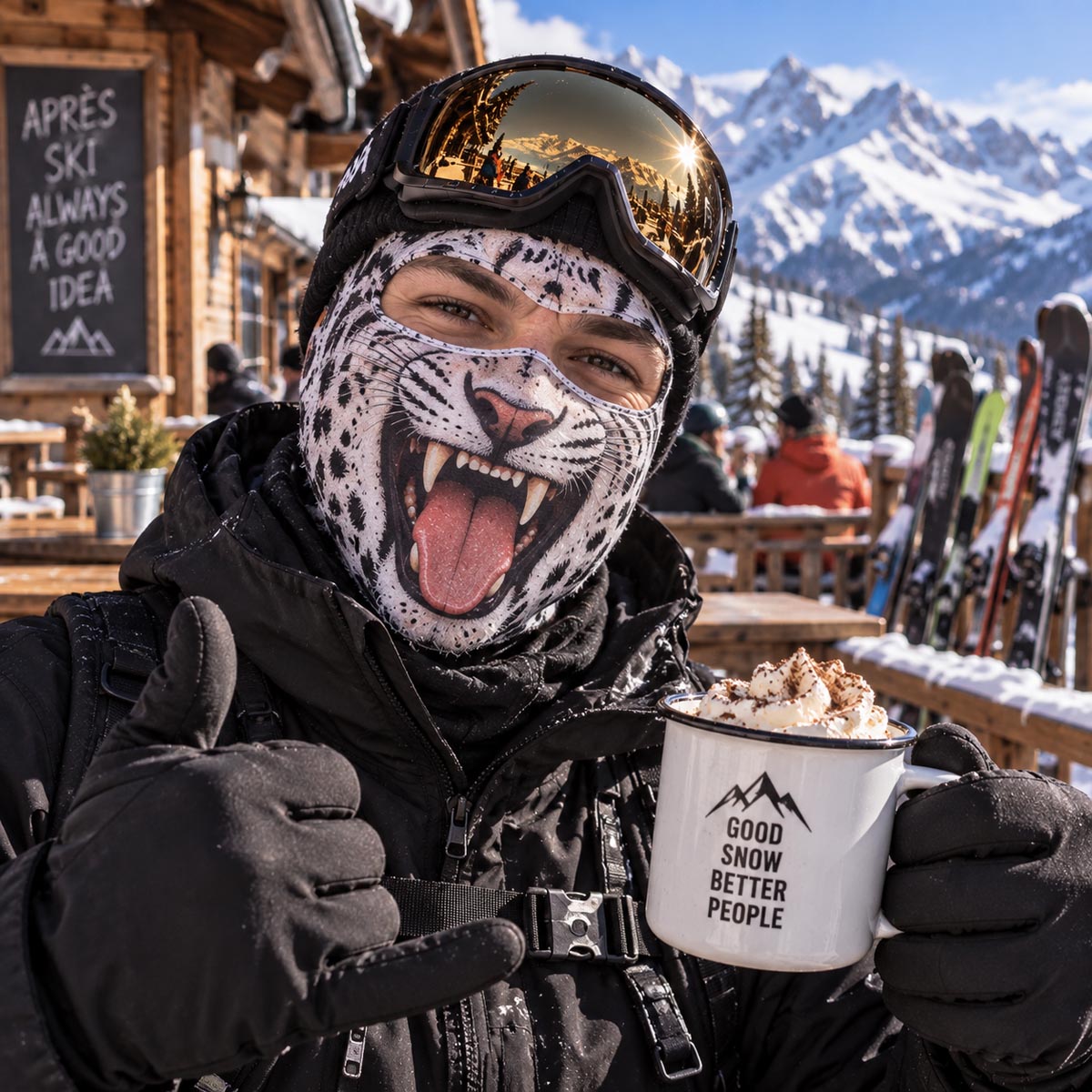 Too Cool To Care Ski Mask NCU0TZL07