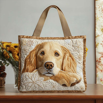 Snowflake Buddy Quilted Tote Bag NCU0NT9706