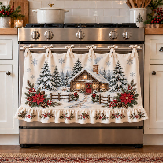 Christmas Wonderland Oven Curtain NCU0TZL017