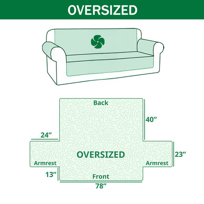 Cat Library Quilted Sofa Cover NCU0TD2573