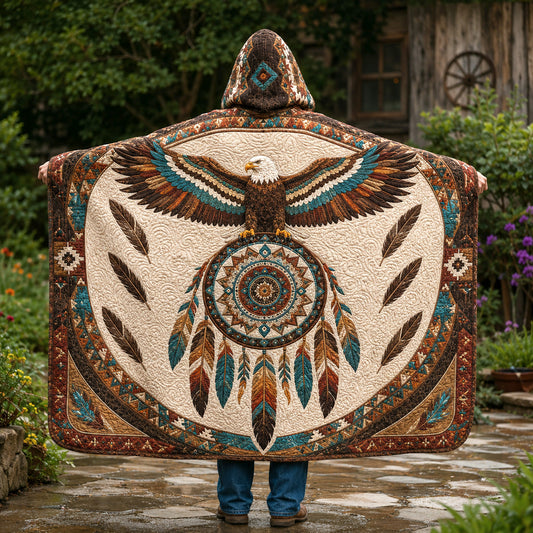Spirit Riders Quilted Hooded Blanket TZL0TV044