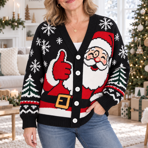 Thumbs Santa Cardigan TZL0HH0057