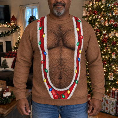 Tinsel Belly Personalized Ugly Sweatshirt TZL0TV073