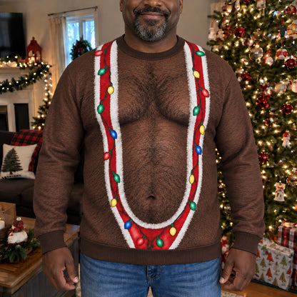 Tinsel Belly Personalized Ugly Sweatshirt TZL0TV073