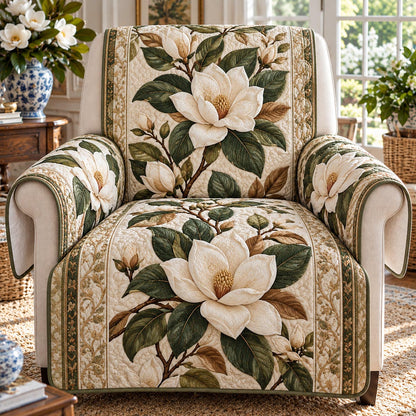 Vintage Magnolia Garden Quilted Sofa Cover TZL0DV515