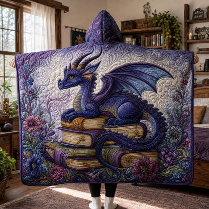 Violet Storykeeper Quilted Hooded Blanket TZL0DV028