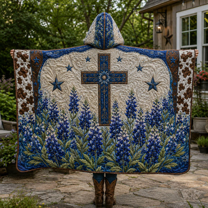 Western Faith Quilted Hooded Blanket TZL0PT0118