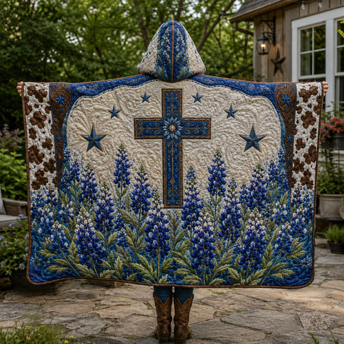 Western Faith Quilted Hooded Blanket TZL0PT0118