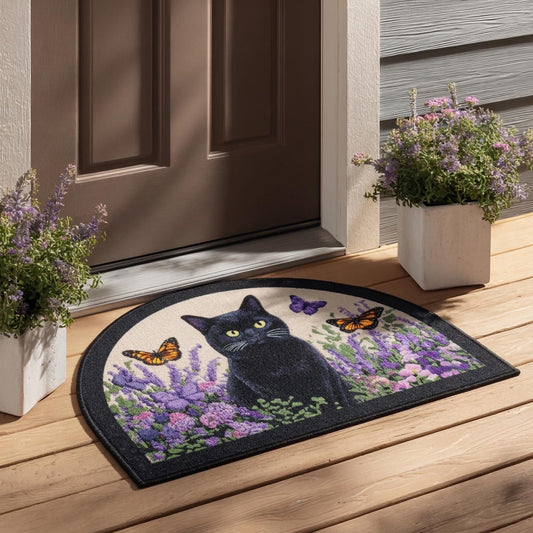 Whisker Charm Custom Shape Doormat NCU0DV2091