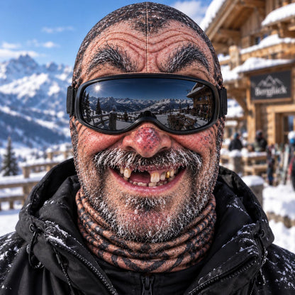 Goofy Face Funny Ski Mask NCU0TZL03