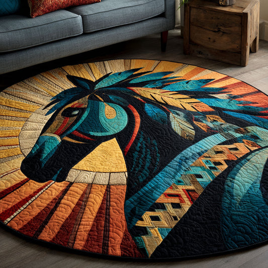 Wild Heritage Quilted Round Mat NCU0NT11825
