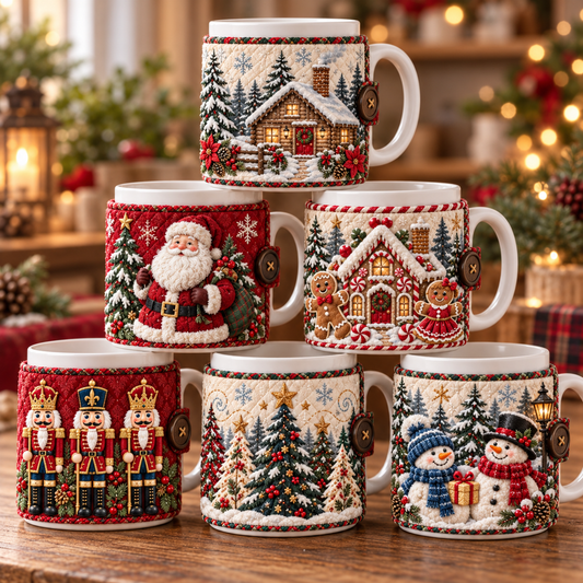Winter Wonderland Quilted Mug Sleeve NCU0TZL017