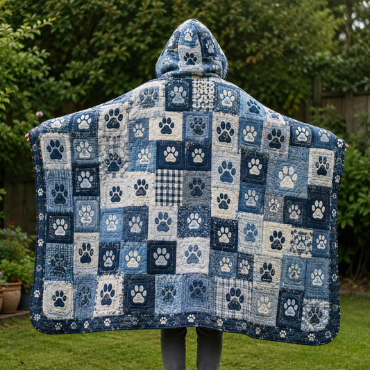Winter Paws Quilted Hooded Blanket TZL0TV010