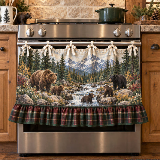 Bearwood Serenity Oven Curtain NCU0TZL023