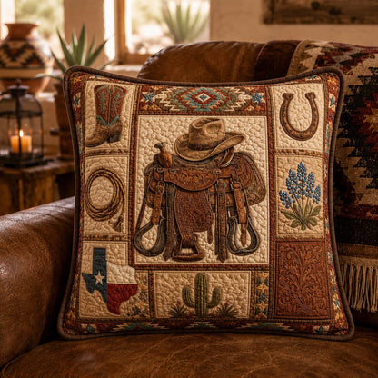 Cowboy Legacy Quilted Pillow Case NCU0QD035
