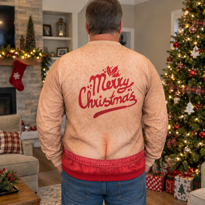 Santa Bod Personalized Ugly Sweatshirt TZL0TV071