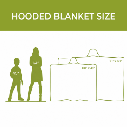 Mountain Bear Quilted Hooded Blanket TZL0TV034