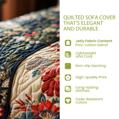 Deer Echo Quilted Sofa Cover NCU0DK10692