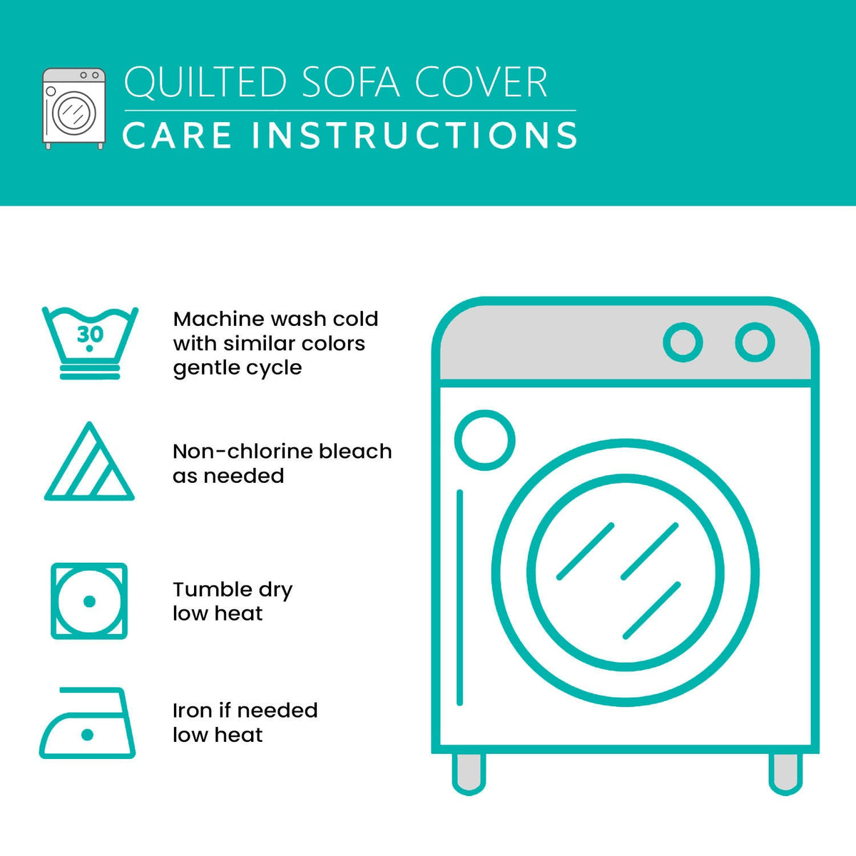 Quilted Sofa Cover