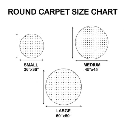 Marine Whisper Round Carpet NCU0PT9848